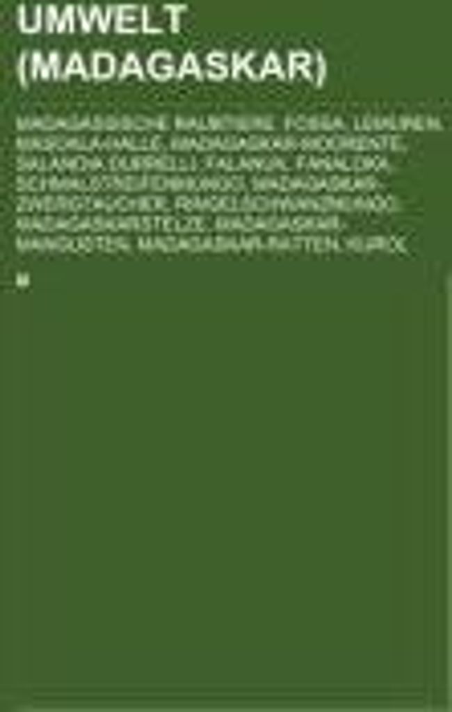 Umwelt (Madagaskar)
