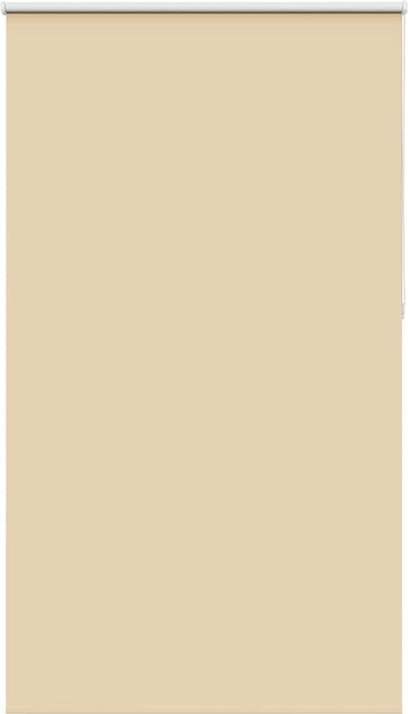 Verdunkelungsrollo Beige 130x230 cm Stoffbreite 126,6 cm