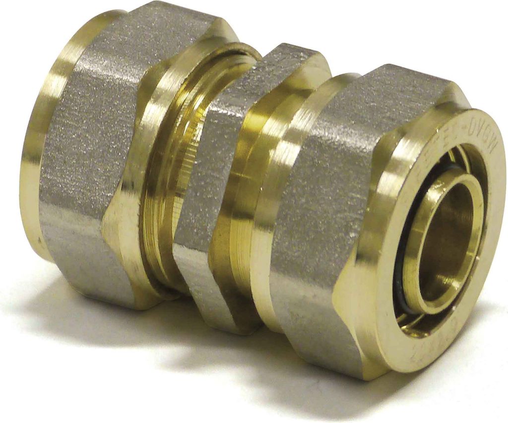 Pipetec Schraubfitting-Kupplung gleichseitig 32 x 3mm - 32 Produktbild 