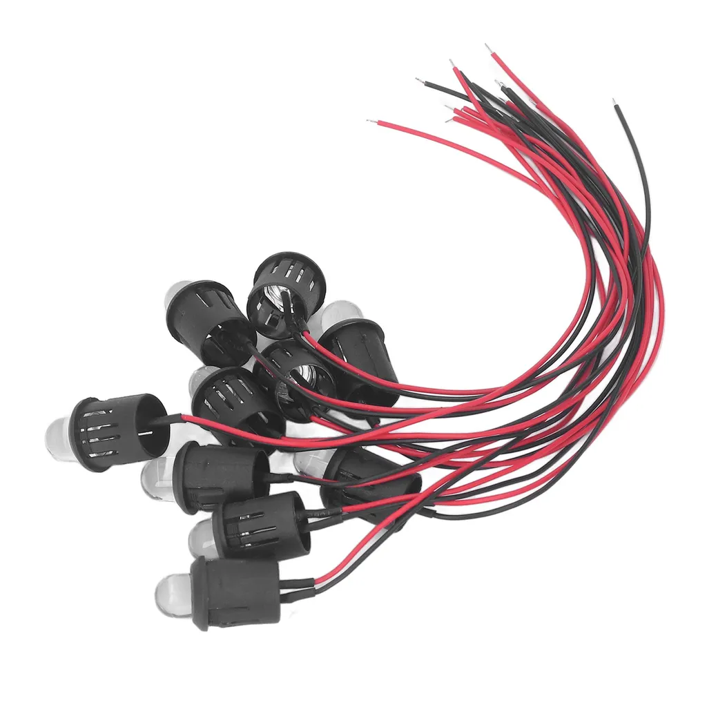 Luce a diodi LED, indicatore del cruscotto, luce a diodi LED da 12 V, luce pilota, spia LED, luce a diodi - 3