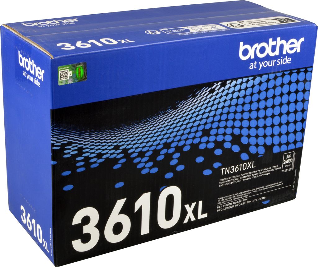 Brother TN-3610XL, 25000 Seiten, Schwarz, 1 Stück(e) Produktbild 