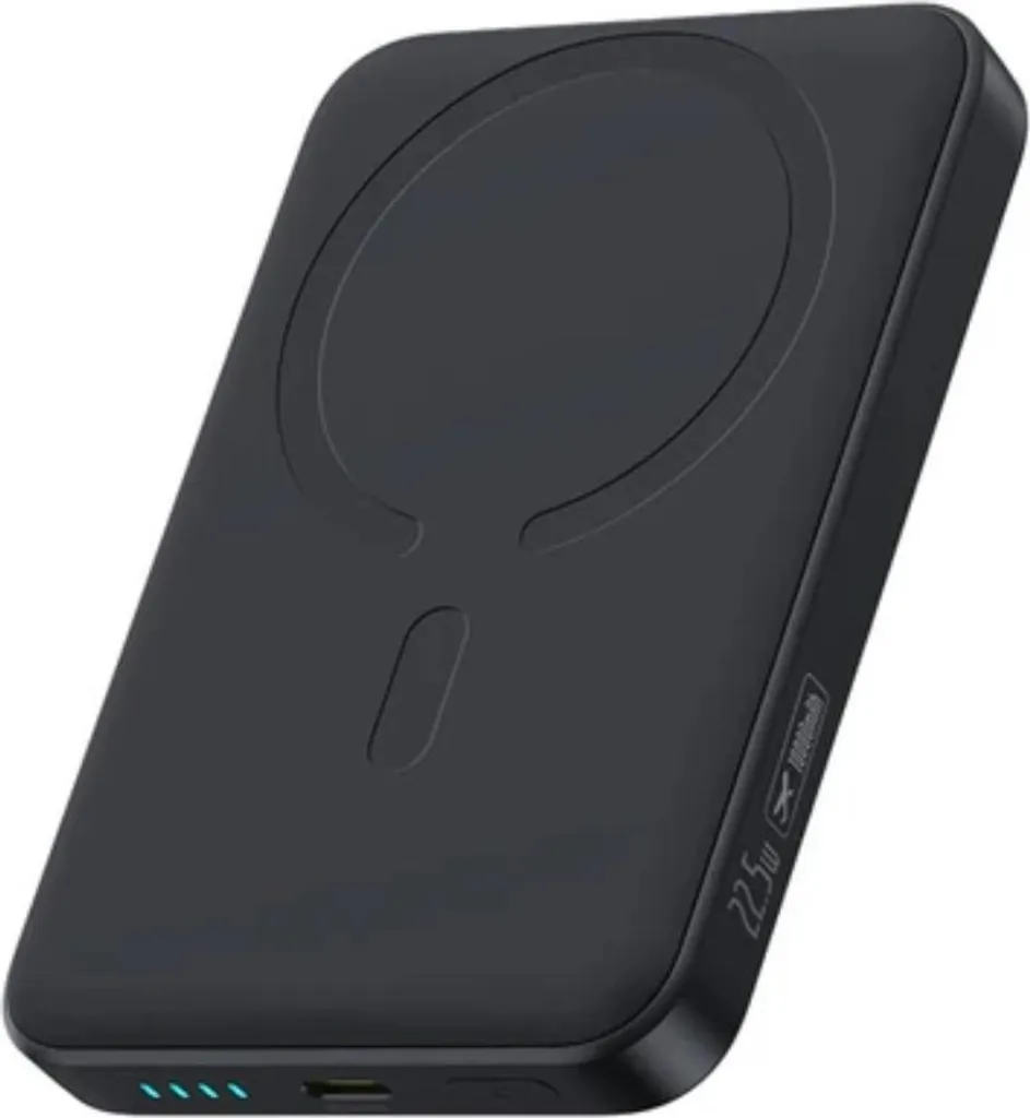 Powerbank Baseus Ultra-Mini Magnétique 22,5W 10000mAh Noir pour iPhone