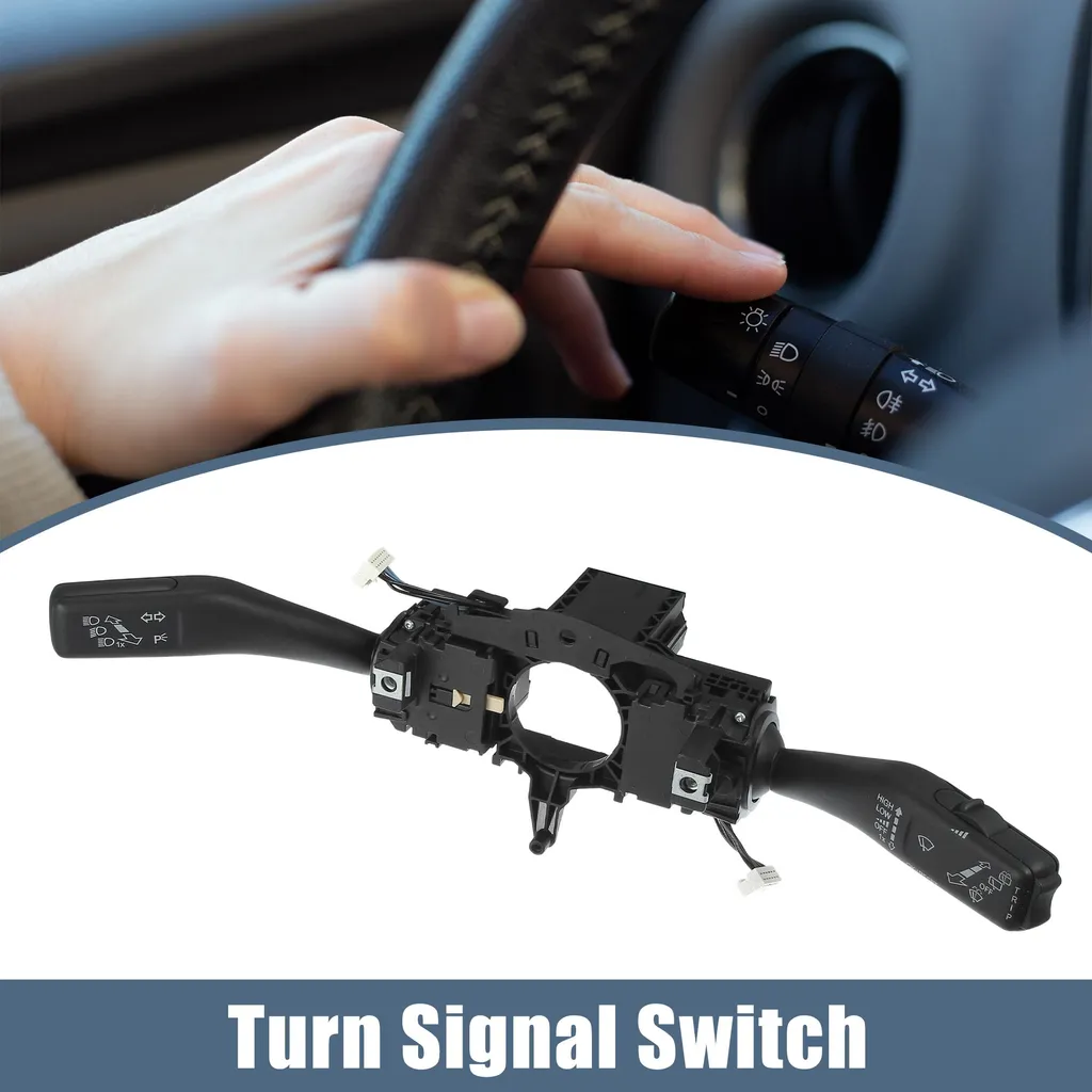 Commodo de Clignotant Noir pour VW Jetta Berline - Pièce de Rechange