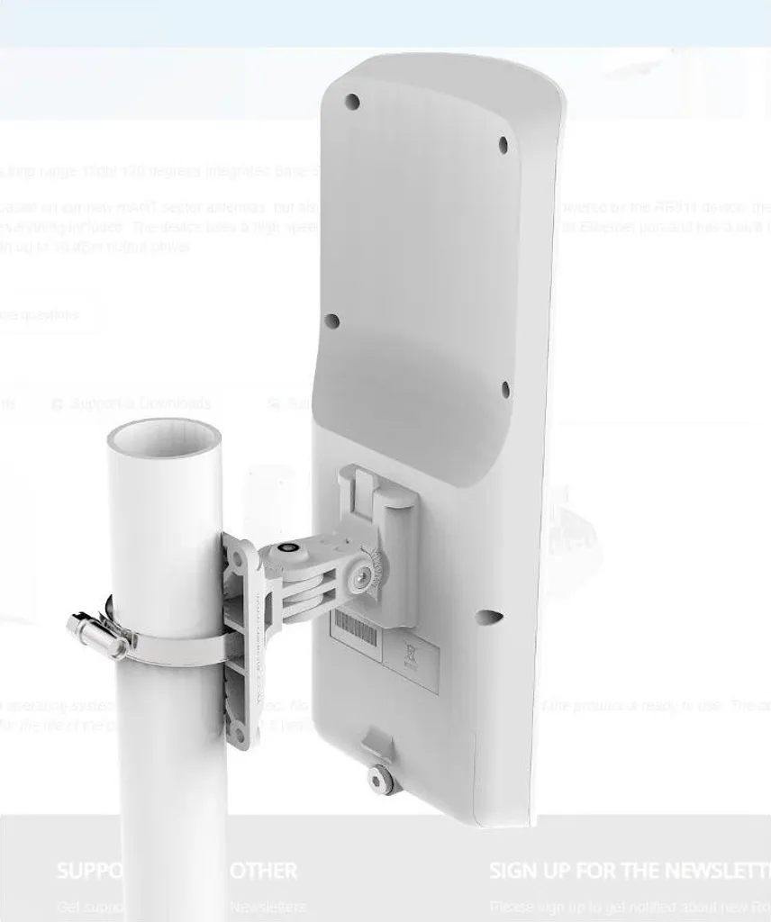 Solution WiFi Extérieur Longue Distance : Antenne 12 dBi + Routeur 120°
