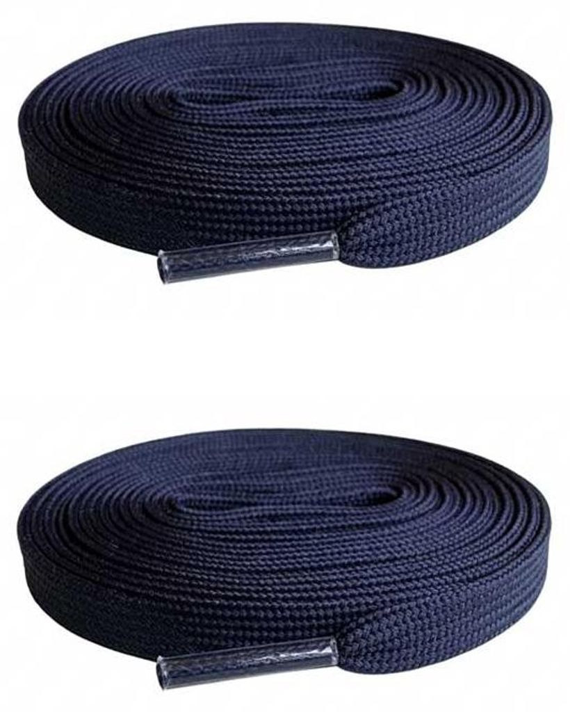 schnuersenkel schmal blau navy fussballschuhe