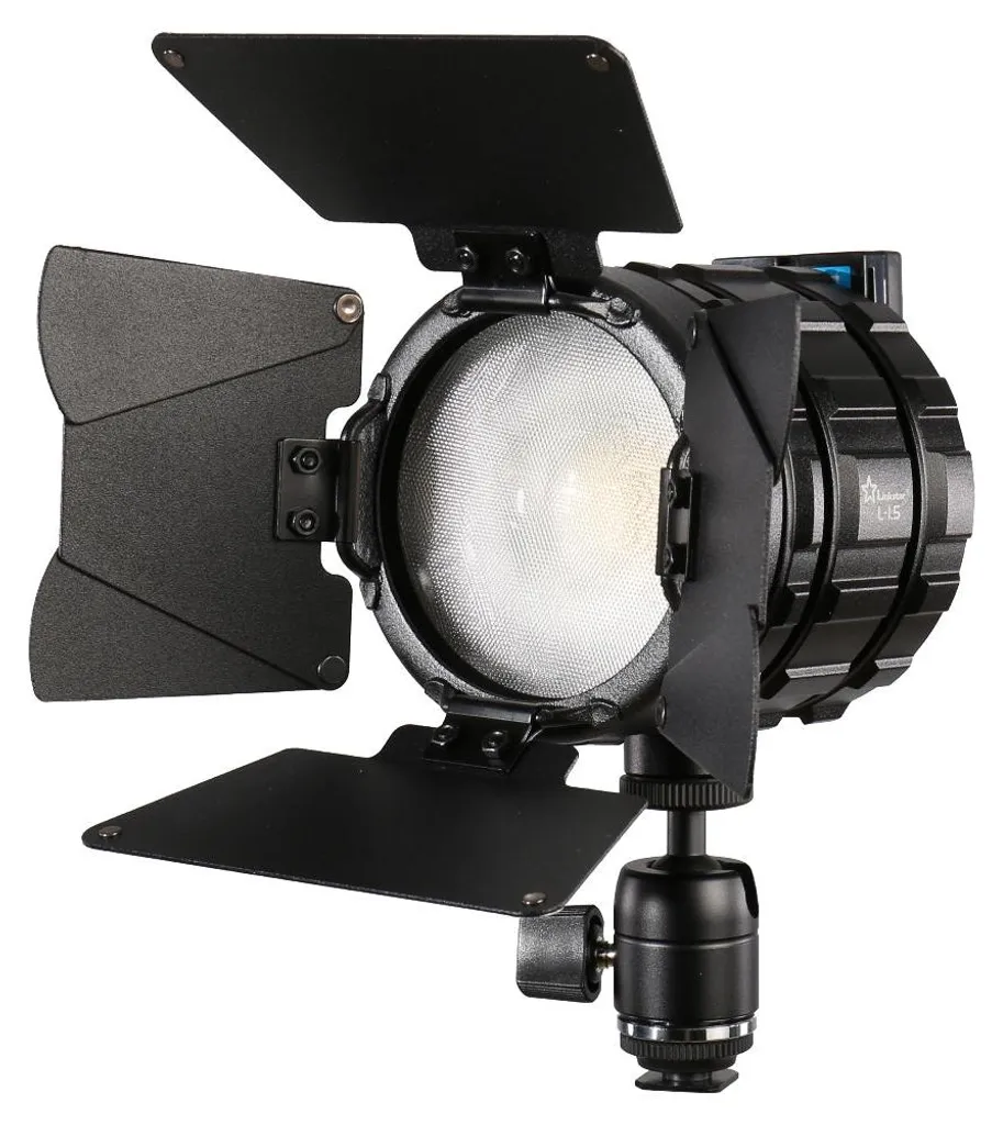 Éclairage Vidéo Linkstar Mini LED Fresnel 15W idéal pour les Vloggers