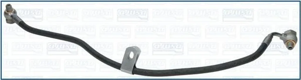Ligne lubrification turbo Fiat Ducato 16V renforcée haute température