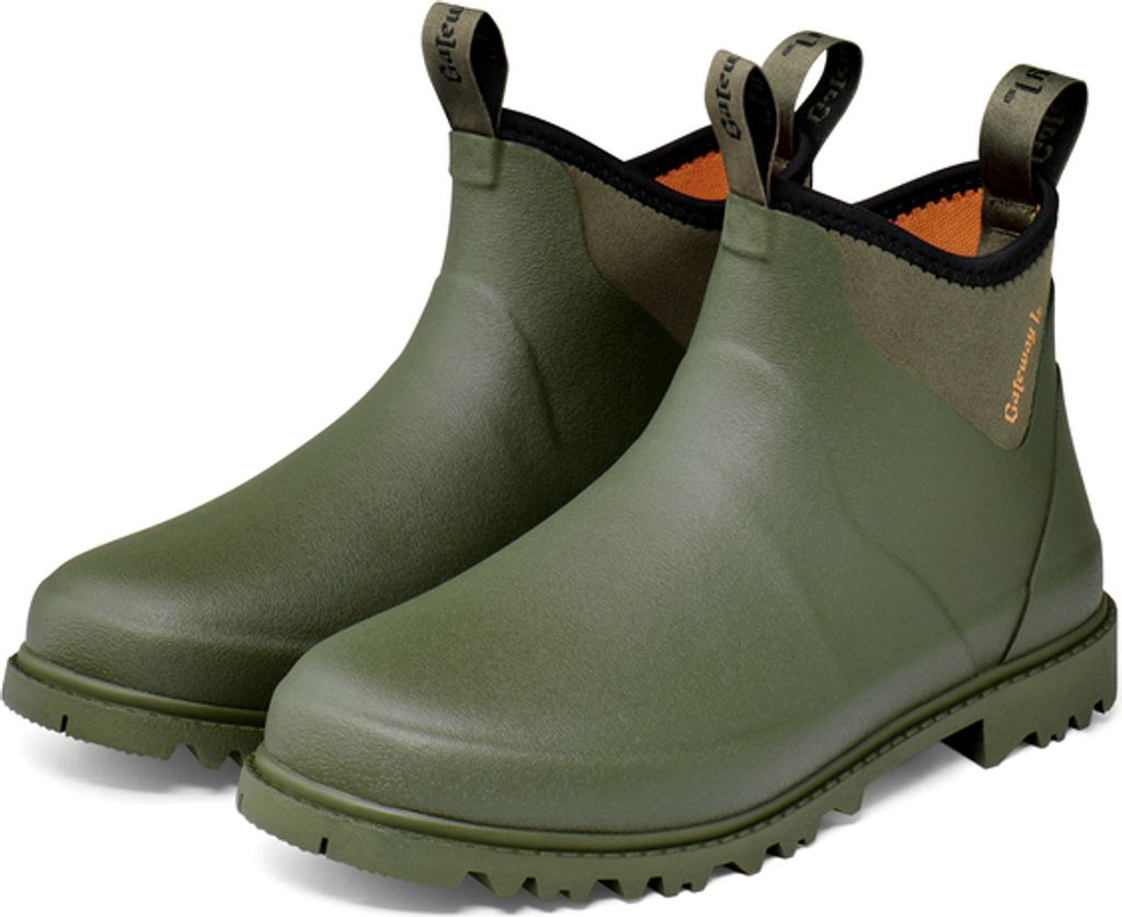 Gateway1 Ascot Lady II 6' 3mm Gummistiefelette Stiefelette, Farbe:2148Olive, Größe:Size5US36EU