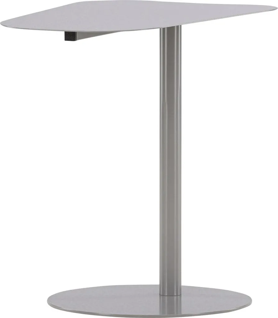 Table d'angle SanJose gris clair - Bureau de coin compact et moderne - 14