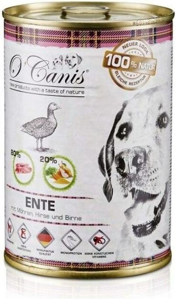 O'canis Ente Birne Karotte Ente Nassfutter 400 g
