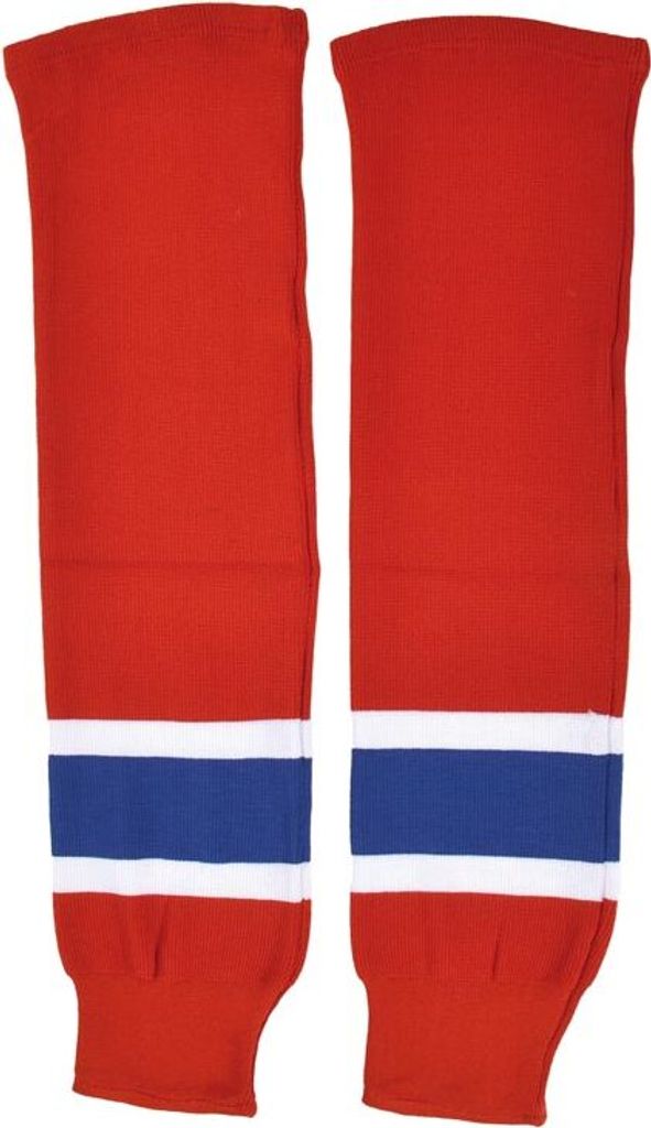 Eishockey NHL Stutzen Schanner Montreal rot / Senior