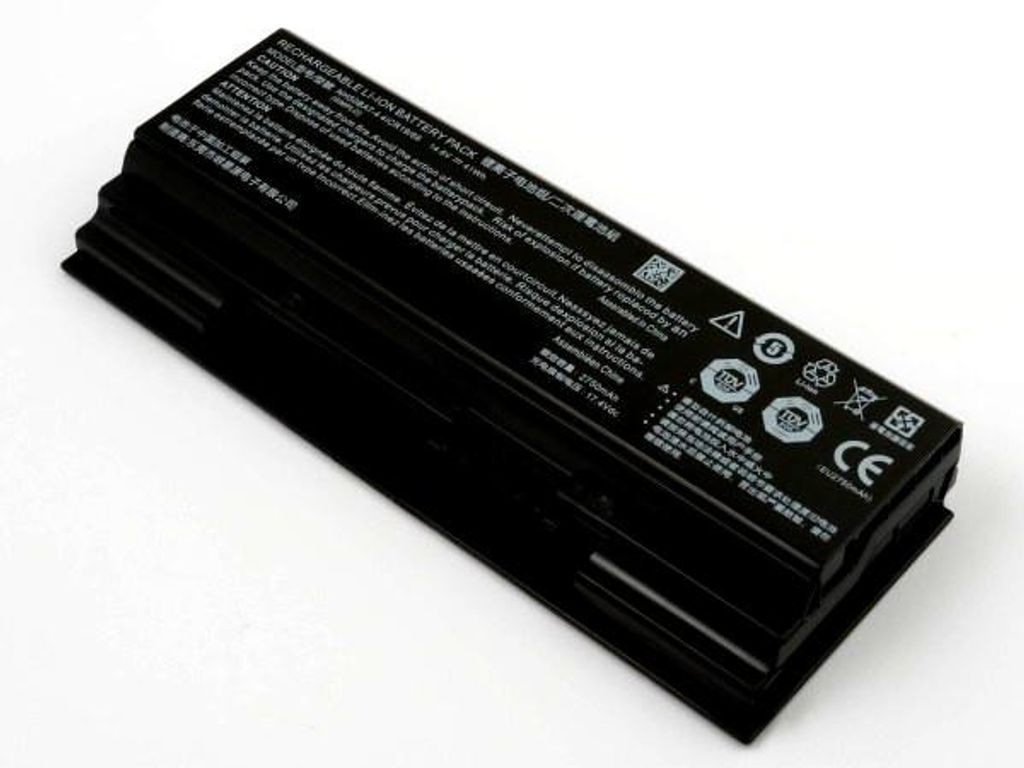 Akku für Clevo NH50ED, NH55EDQ ersetzt 6-87-NH50S-41C00, NH50BAT-4 Li-ion, 14,6V, 2750mAh