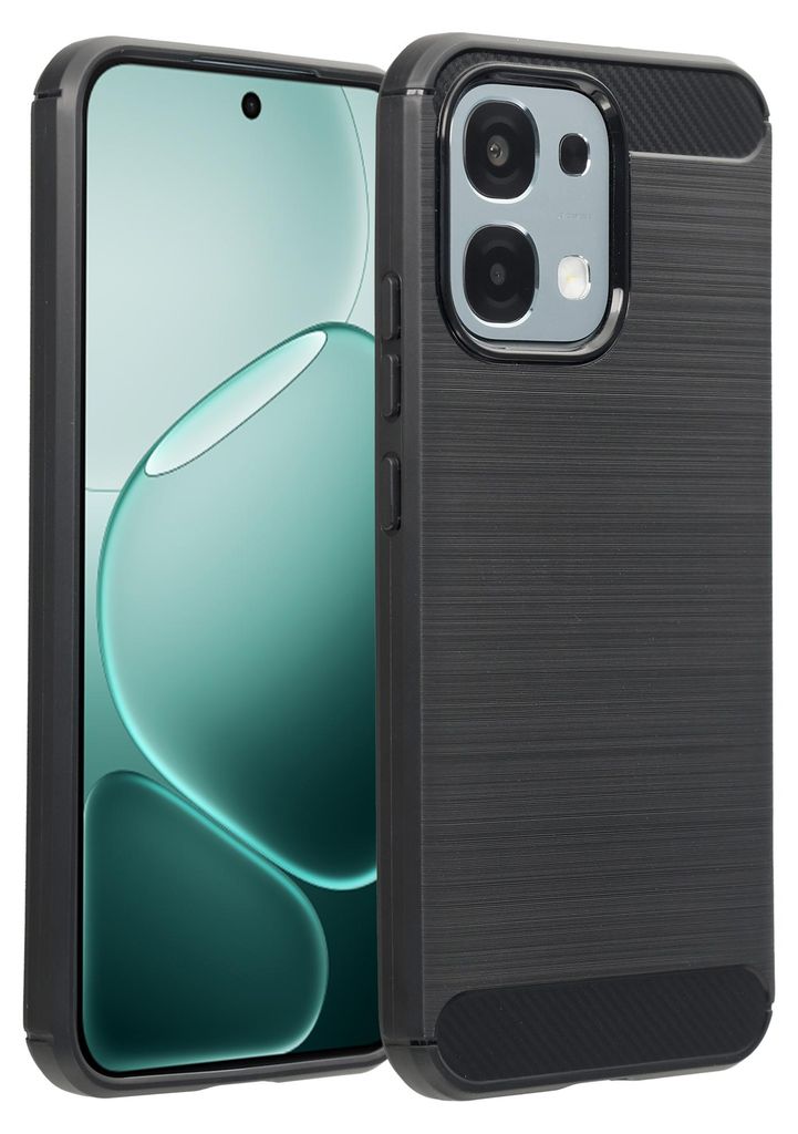 imoshion Brushed Backcover für das Oppo A6 Pro (5G) – Schwarz