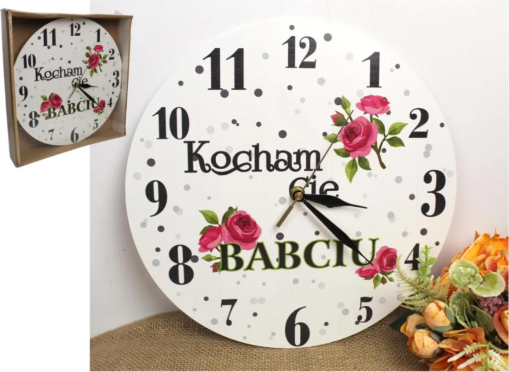 Horloge Murale Cadeau Mamie 30 cm - Je t'aime grand-mère - MM-ZEG