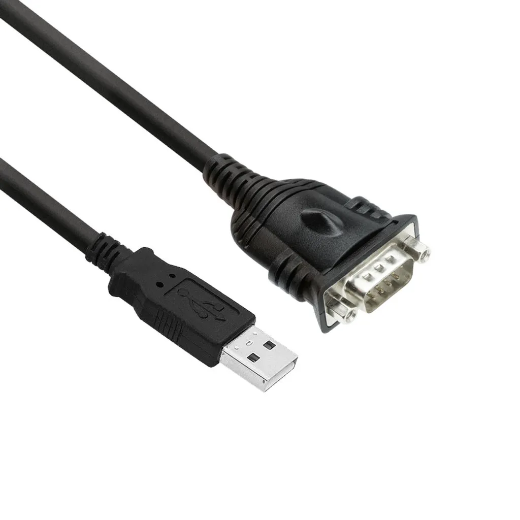 ACT EM1016 Câble Série RS232 Noir 0,6m Adaptateur USB Type-A vers DB-9