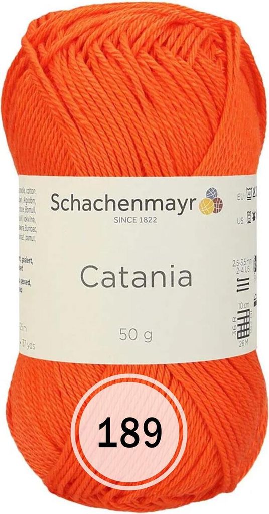 Schachenmayr Catania, 50g de fils à tricoter main Jaffa Image du produit 