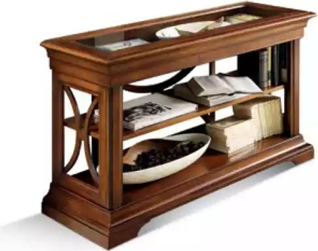 Lowboard Echtholz Büro Schrank Regale Schränke Bücherschrank Massiv Neu