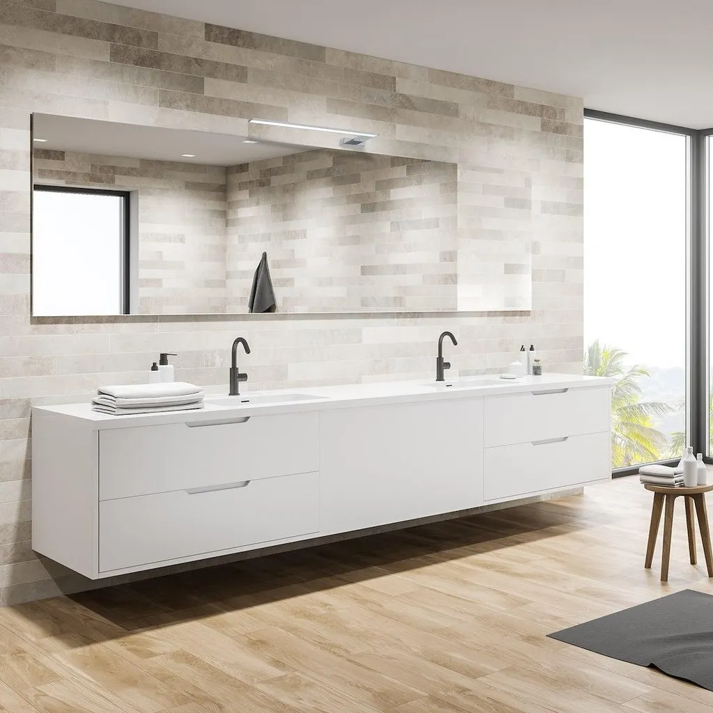 Éclairage Miroir Salle de Bain LED Shine ML031 IP44 Design Chrome - 2