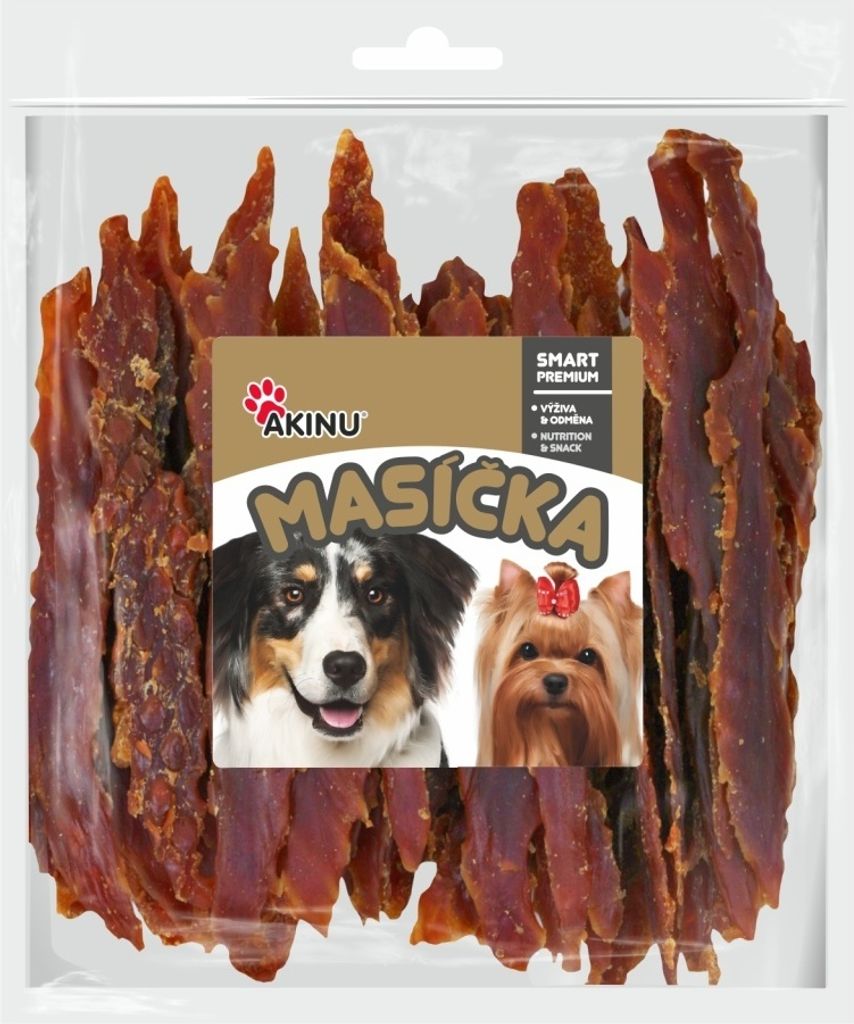 Akinu Masíčka pamlsky pro psy kachní prsíčka 300 g Obrázek produktu 