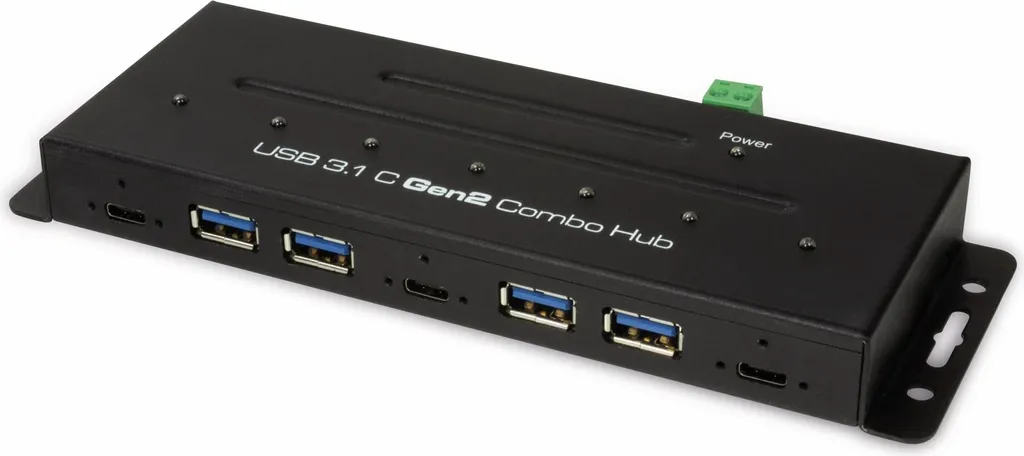 Hub USB 3.1 Logilink 7 Ports en Métal avec Transfert Rapide 10 Gbps