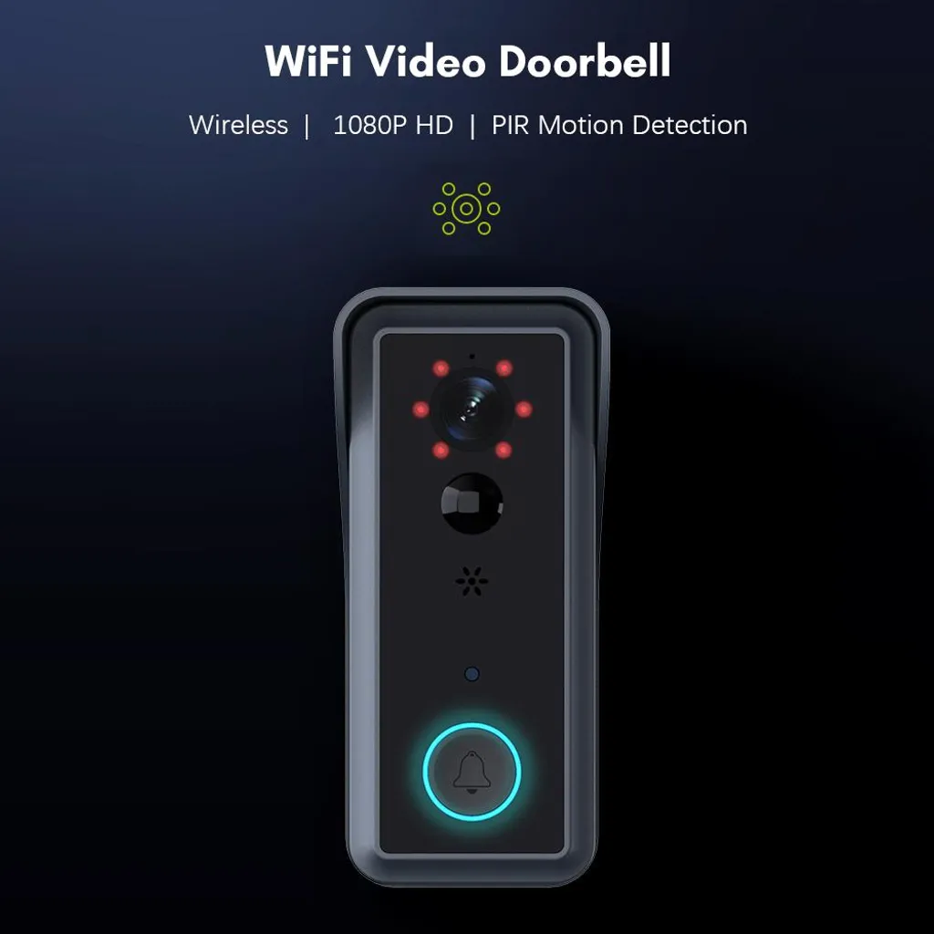 Sonnette Vidéo HD WiFi : Sécurisez votre Porte et Évitez les Vols