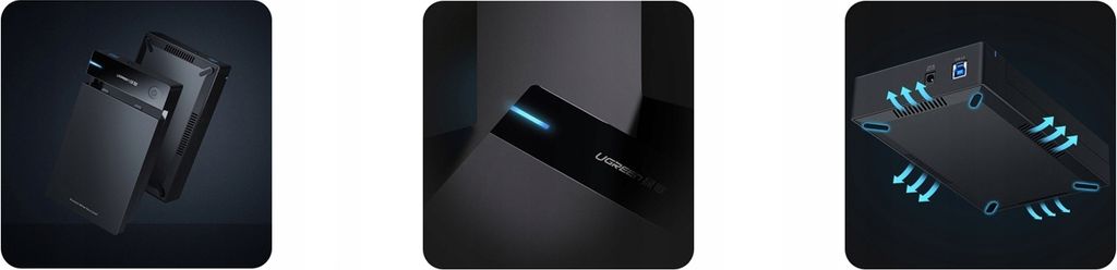 UGREEN Externý kryt pevného disku pre 3,5-Zoll-SATA Obrázok produktu 32