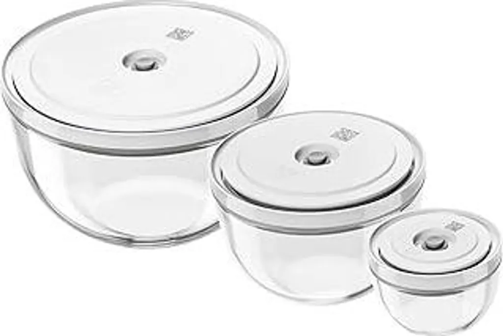 ZWILLING Fresh & Save Set 6 Ciotole Sottovuoto Vetro S/M/L - Offerta