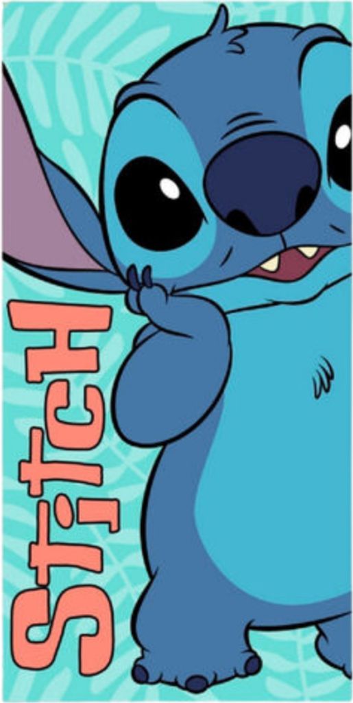 Bawełniany ręcznik plażowy Disney Stitch 70x140 Zdjęcie produktu 