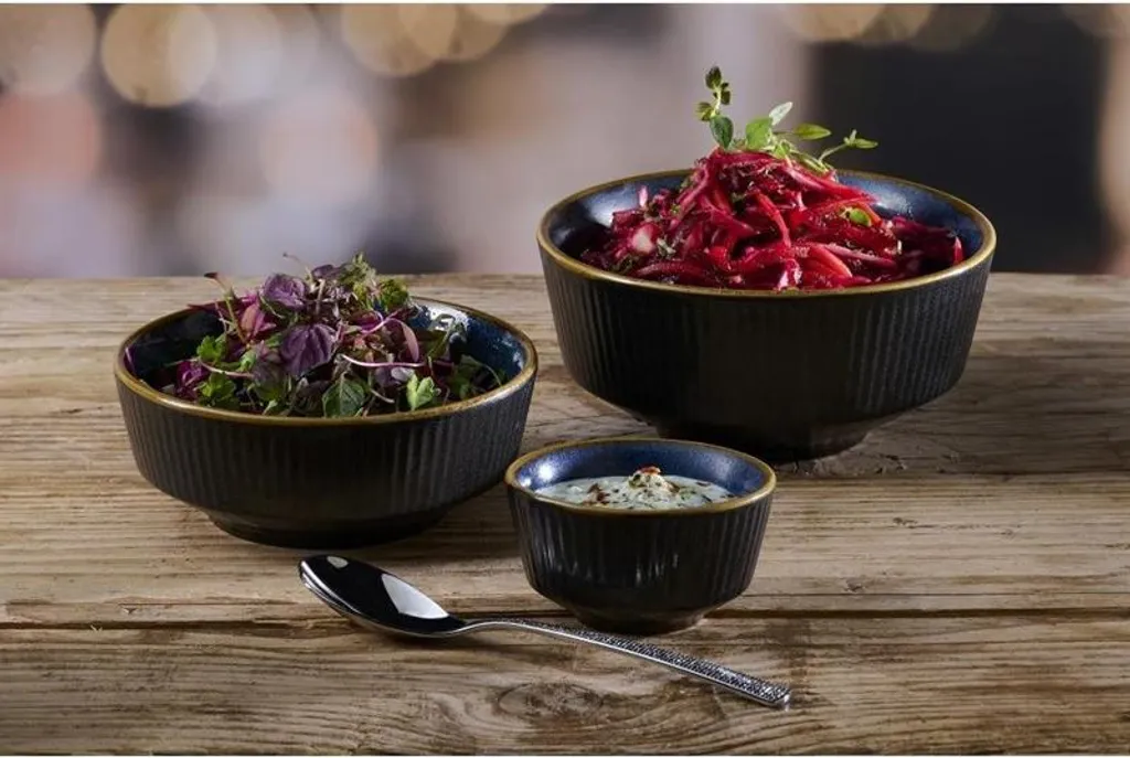 Churchill Nourish Tokyo Blue Kochi dip pot, 40 x 69 mm, (12 pezzi) - 4