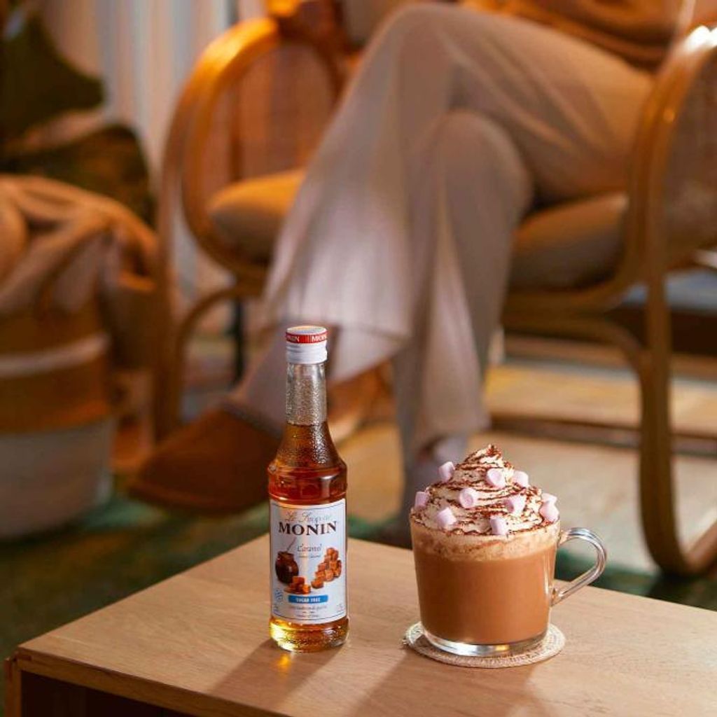 Monin Sirup Caramel light, 250ml Produktbild 