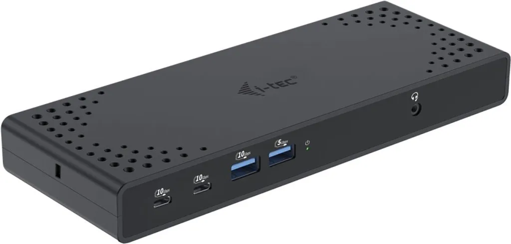 i-tec USB-C Triple Display Docking Station Gen 2 PD 100W pour PC Portable