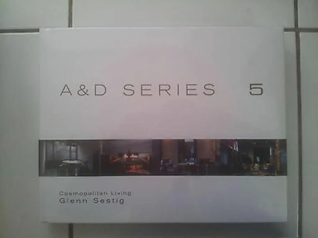 Livre Glenn Sestig A d SERIES 5 COSMOPOLITAN LIVING Neuf Illustré