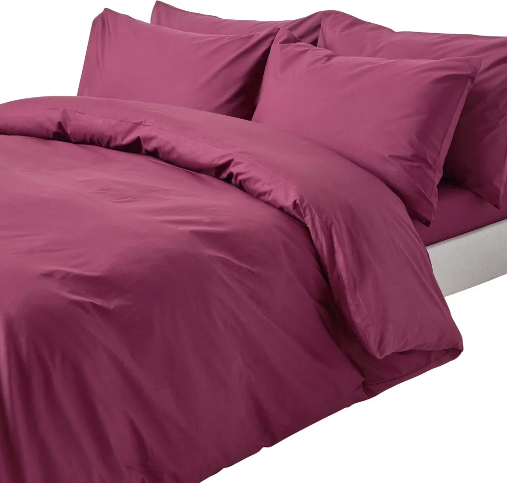 Hoem Set Copripiumino In Misto Cotone 'Crepuscolo' - Design Doppia Faccia Con Forme Astratte, Federe Incluse, Lavabile A 40°, Certificato OEKO-TEX - 2