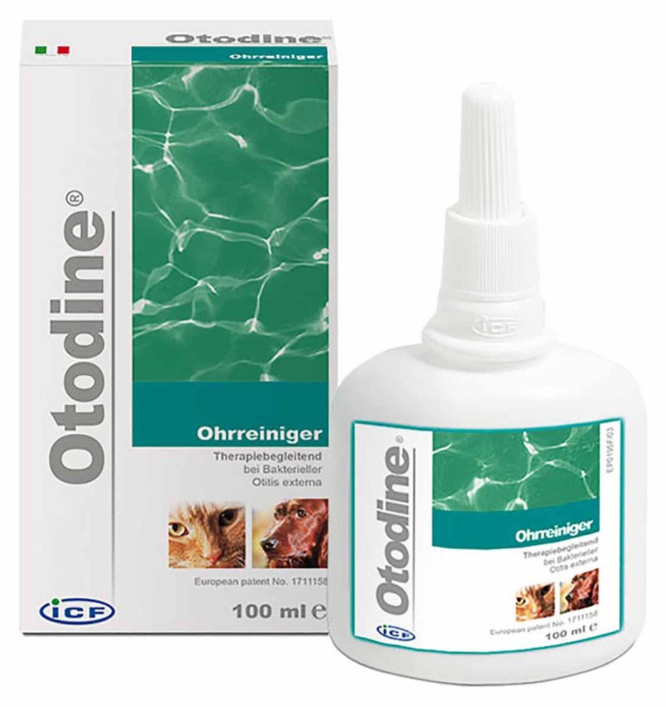 ICF Otodine 100 ml | Ohrreiniger für Hunde & Katzen mit Produktbild 
