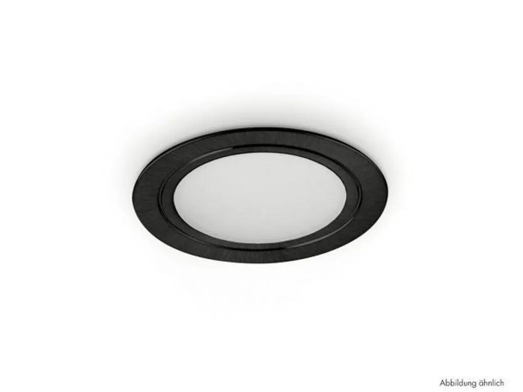 Luminaire encastré LED 3000K blanc chaud Naber Anelli noir mat Set-2