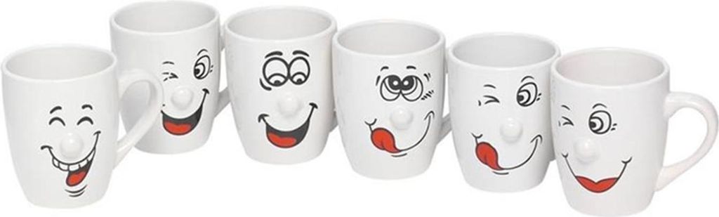Cuisine Elegance Becher Smile 150ml ø7,5x10,5x9cm