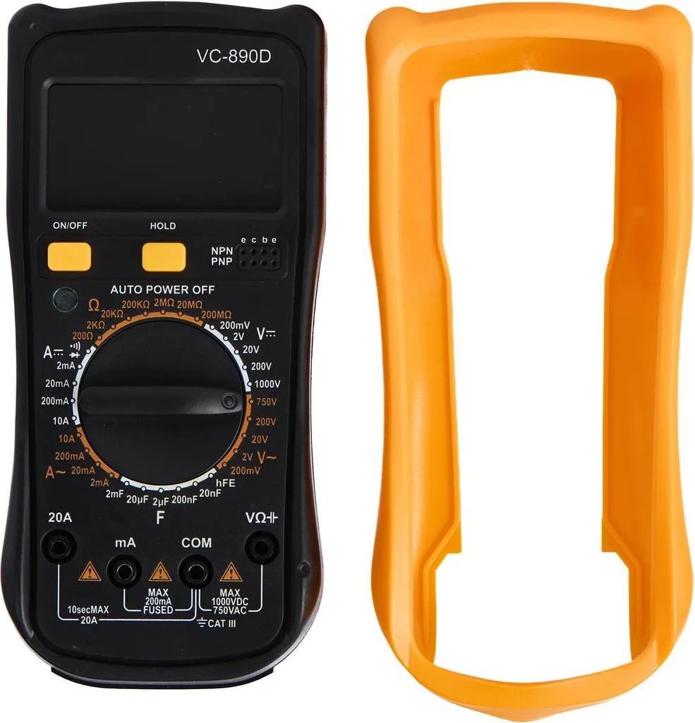 Multimètre numérique portable KD11297 pour tester vos circuits auto - 15