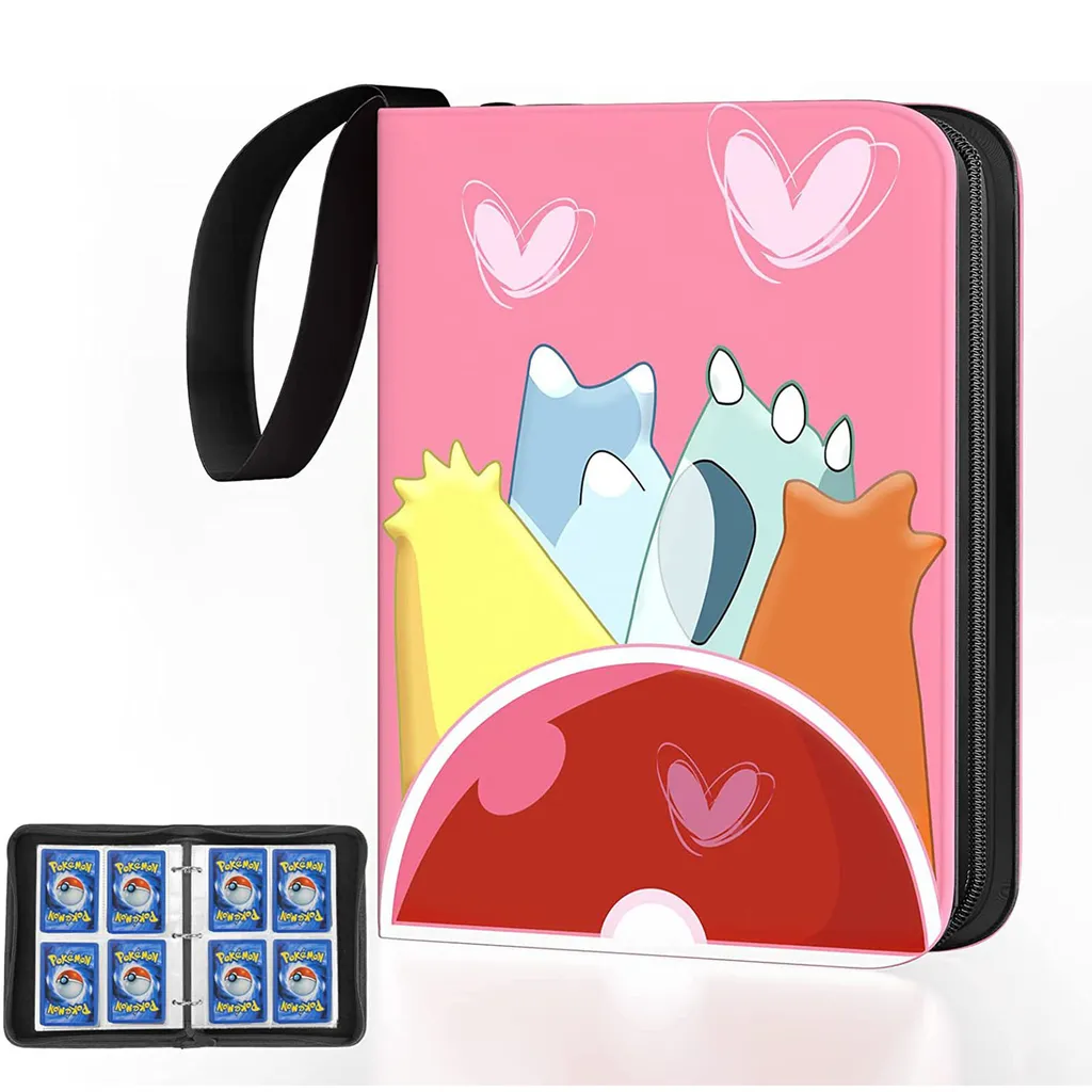 Rcxnm Fußball-Sammelkartenalbum - 400 Karten Kapazität Mit Reißverschluss, 22x16cm