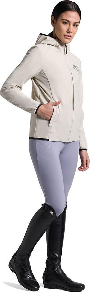Rg Rider ́s Gene Bonded Jacquard Hooded Softshell Damenjacke Beige S Damen Beige S