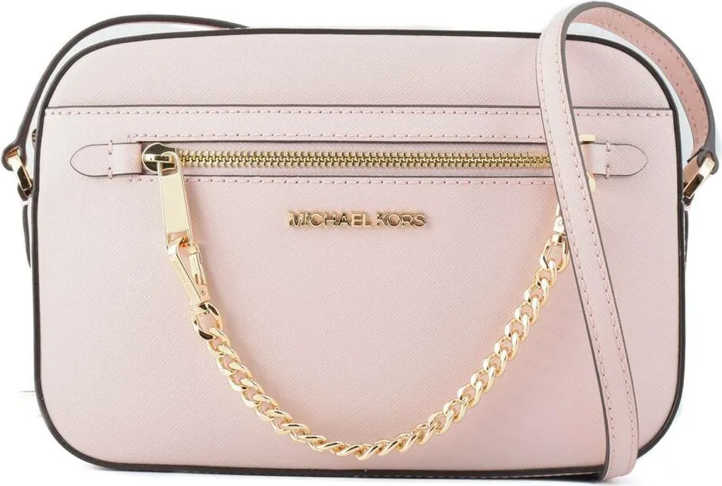 Petit sac bandoulière rose Michael Kors en cuir pour femme chic