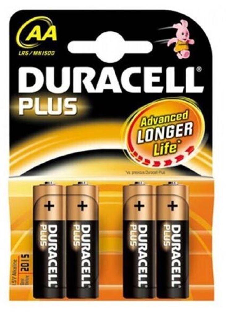 Duracell Batterien Plus Power LR06 AA 1,5V Pack 4 Produktbild 