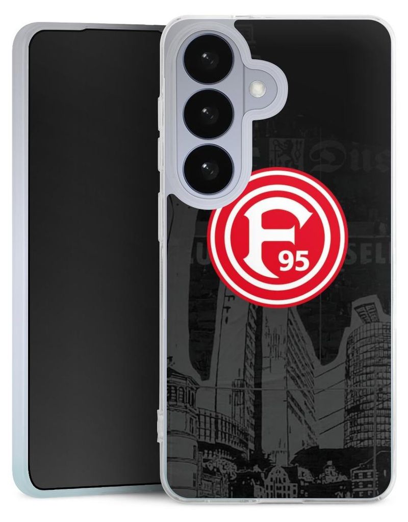 DeinDesign Slim Hülle für Samsung Galaxy S26 Silikon Case Ultra Dünn Handyhülle Fortuna Düsseldorf Logo Offizielles Lizenzprodukt