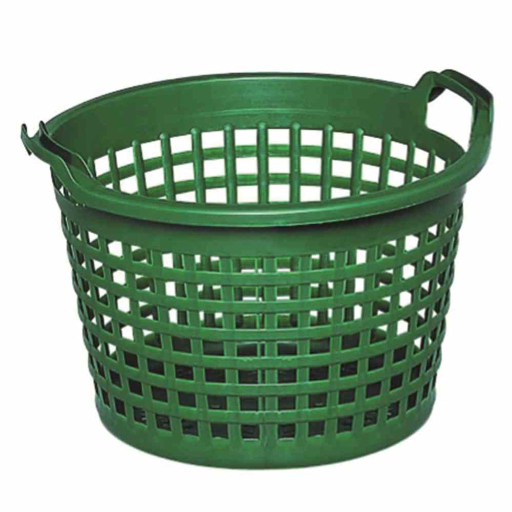Kartoffelkorb 15 kg, grün 40 x 28 x 25 cm, 22 l Produktbild 