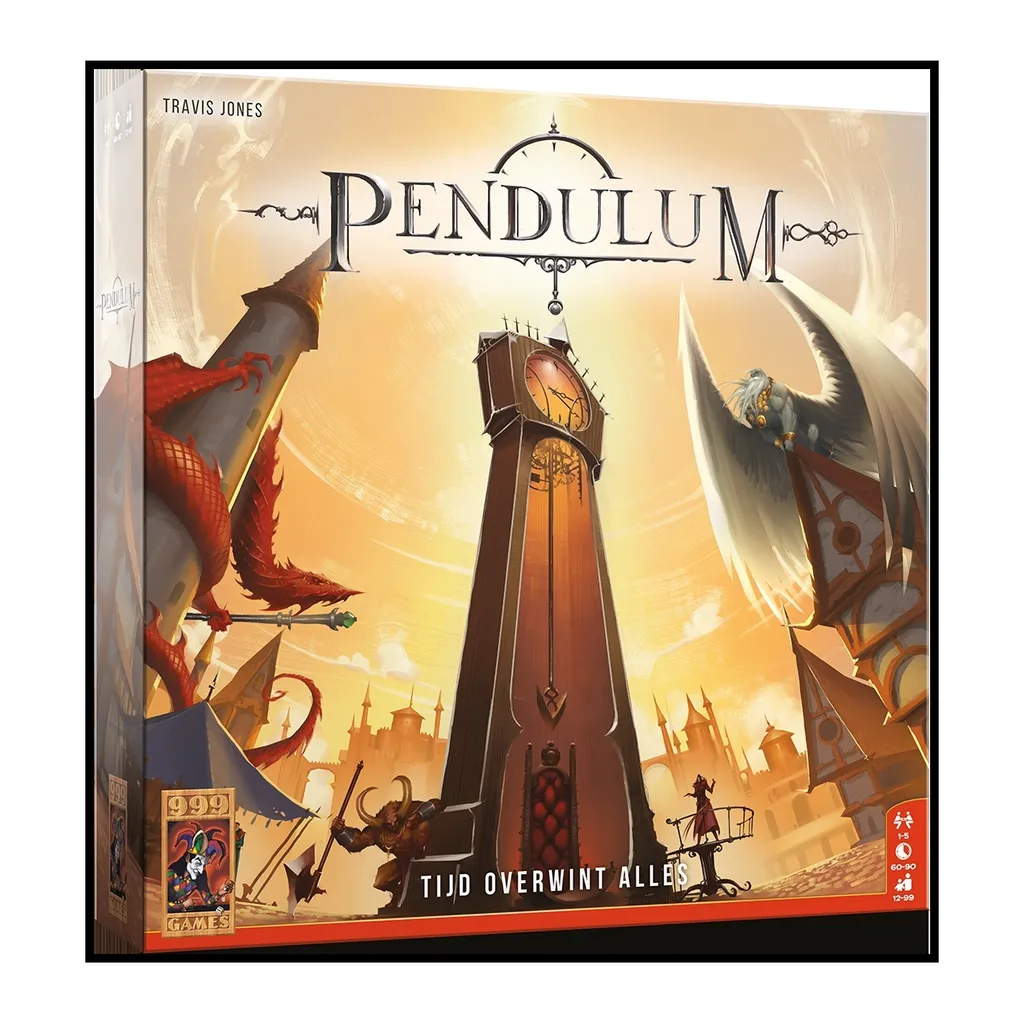 Jeu de Plateau Pendulaire 999 Games avec Mécanisme de Suspension Stable