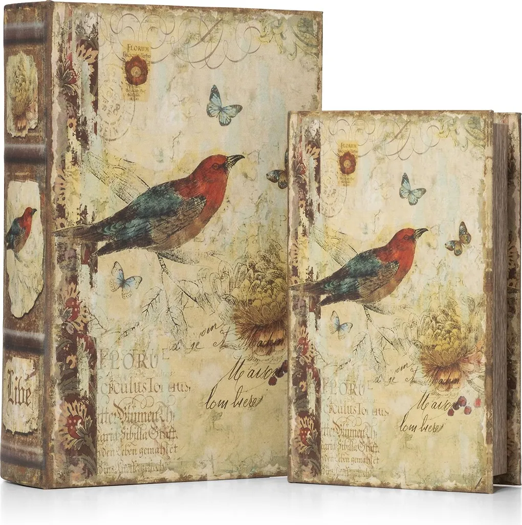 Coffret de Rangement Faux Livre Sécurisé pour Cacher vos Objets de Valeur