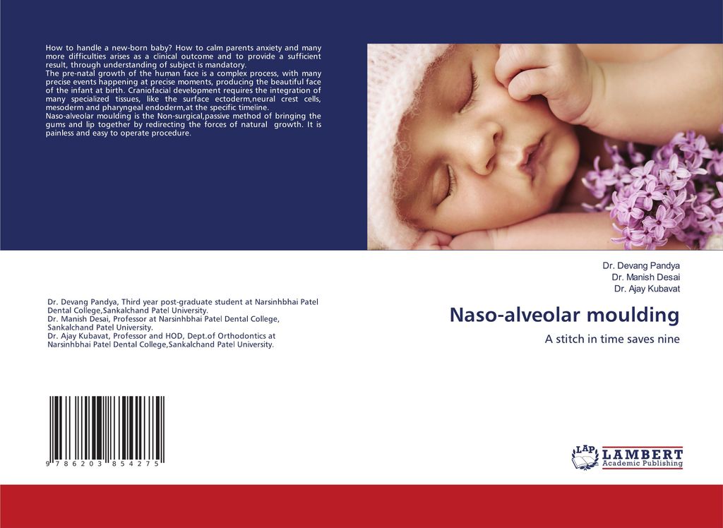 Naso-alveolar moulding