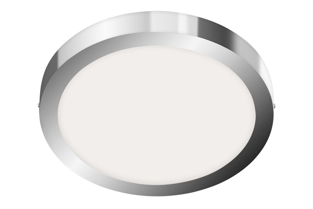LED-Deckenleuchte - Weiß - Metall - Ø 30 cm - dimmbar Produktbild 