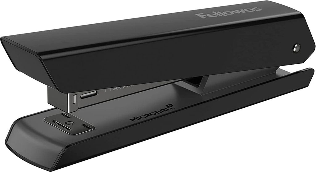 Fellowes - nietmachine LX820 EasyPress met Microban, full strip, 20 blad, zwart