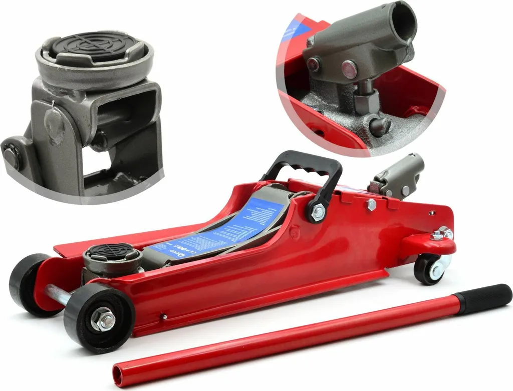 Sollevatore Idraulico Professionale 2,5t GEKO G02046 Basso Profilo