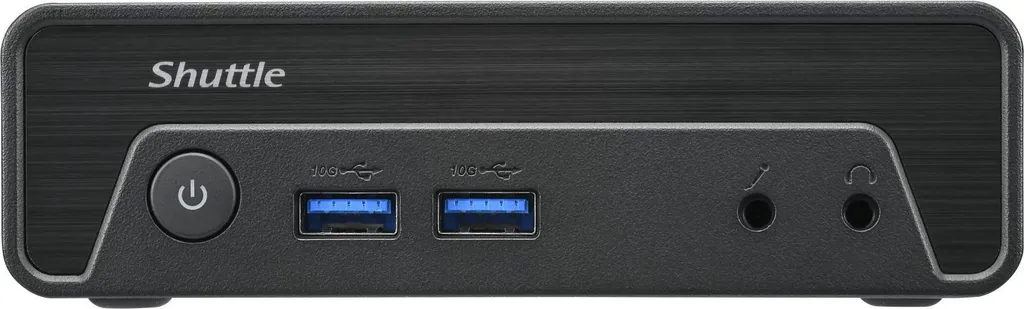 Boîtier Shuttle NE10N N100 PC Fanless Compact avec Slot DDR5 SO-DIMM - 2